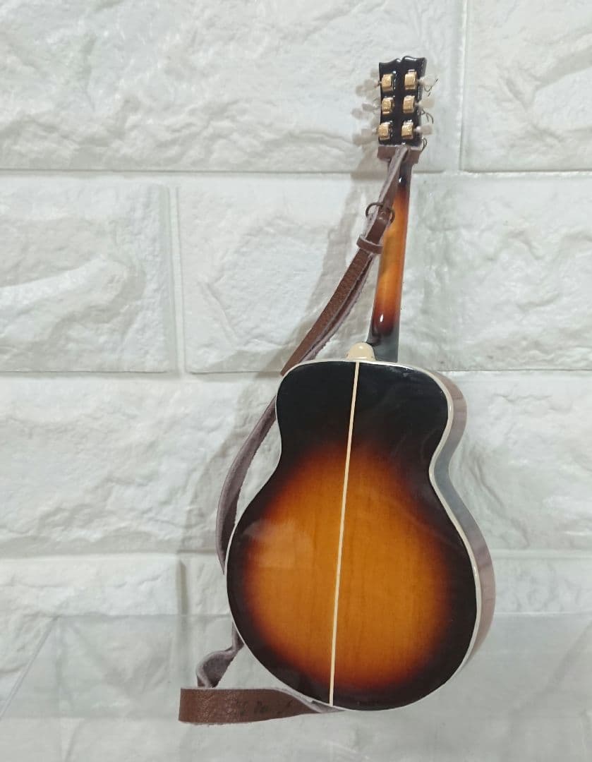 稀少 GIBSON SJ-200 ミニチュアギター 模型 スタンド ケース付