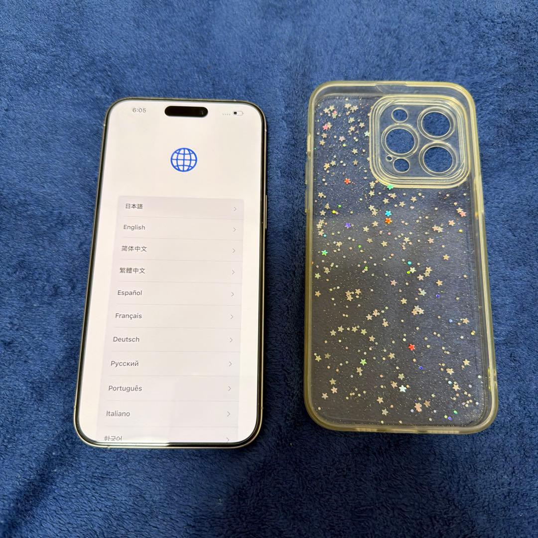 美品 iPhone 15 Pro max 256GB ホワイトsimフリー