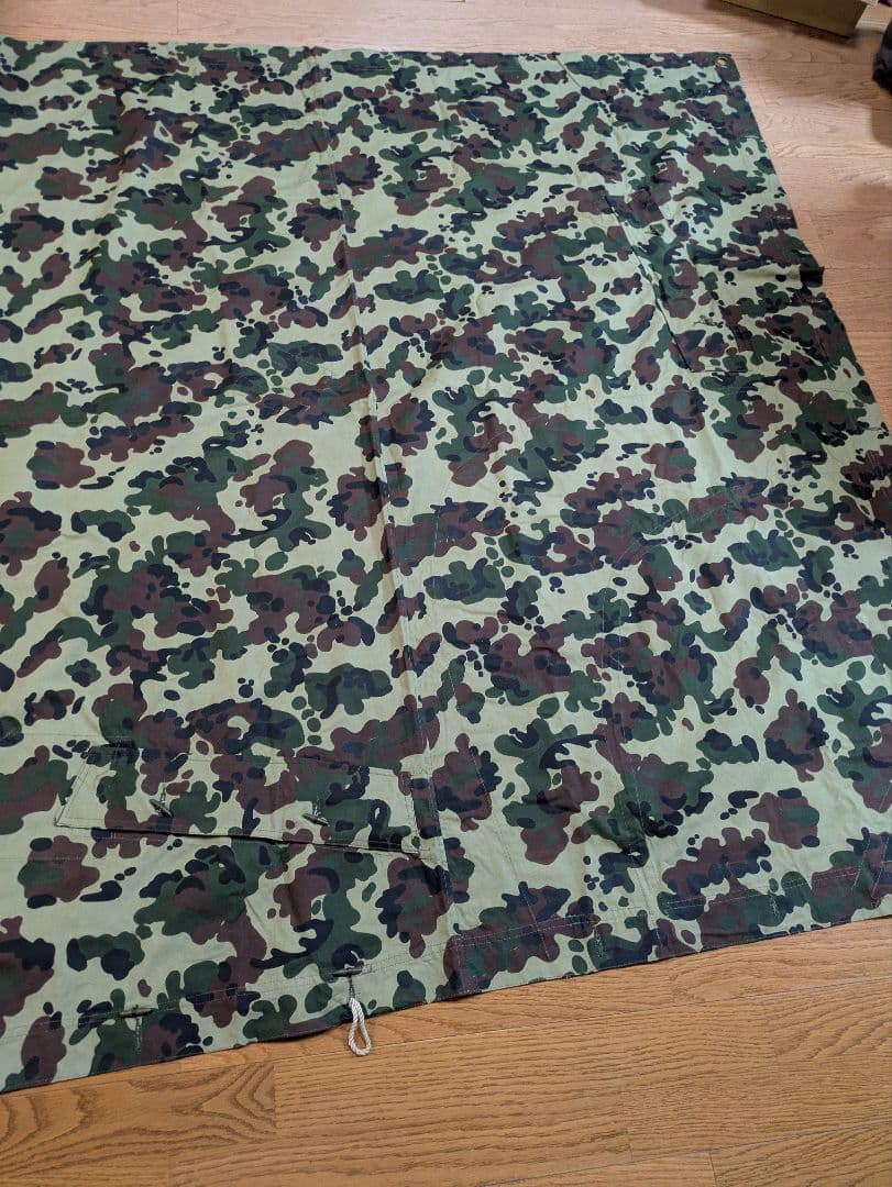 ルーマニア軍幕　アメーバカモ　used 2枚