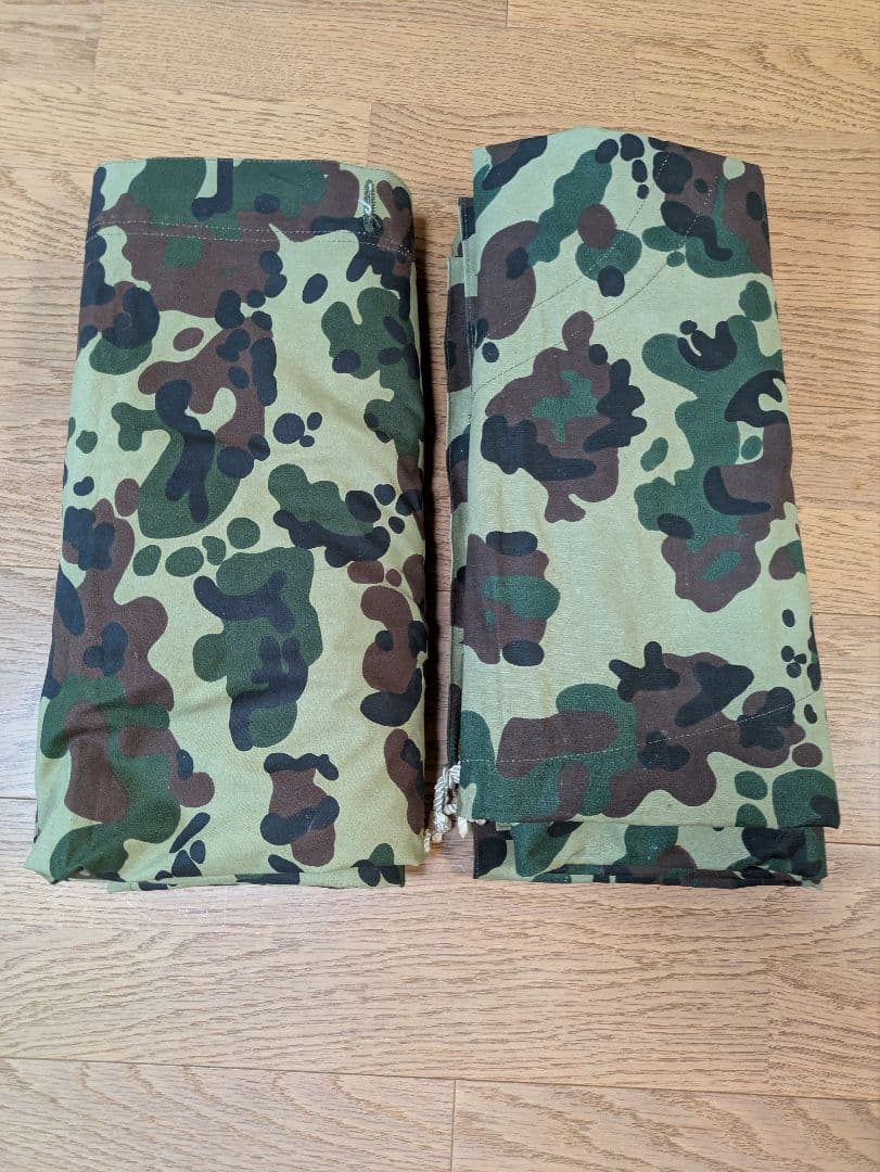 ルーマニア軍幕　アメーバカモ　used 2枚