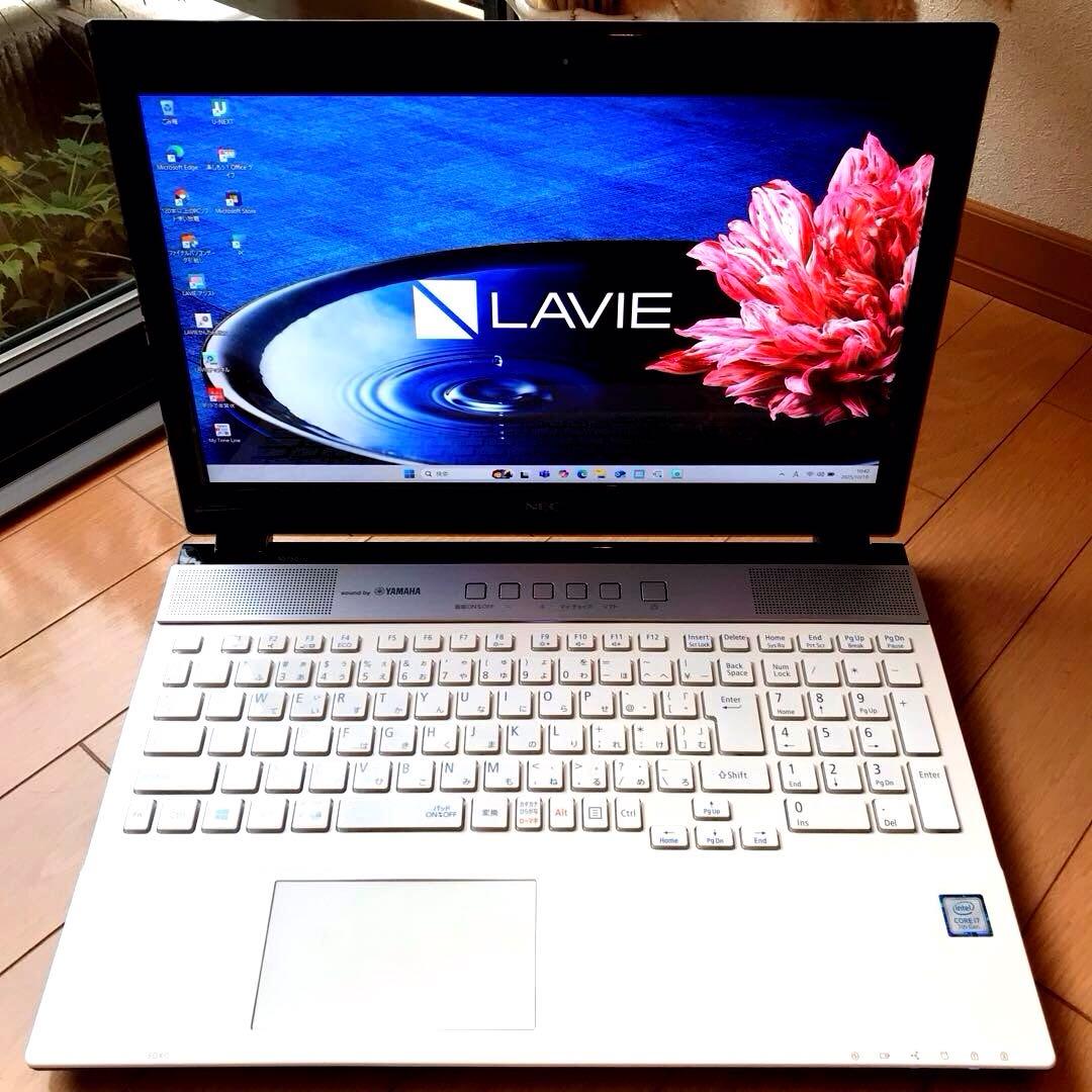 美品LaVieNS750/GAWタッチパネル(SSD512GB+HDD1TB)