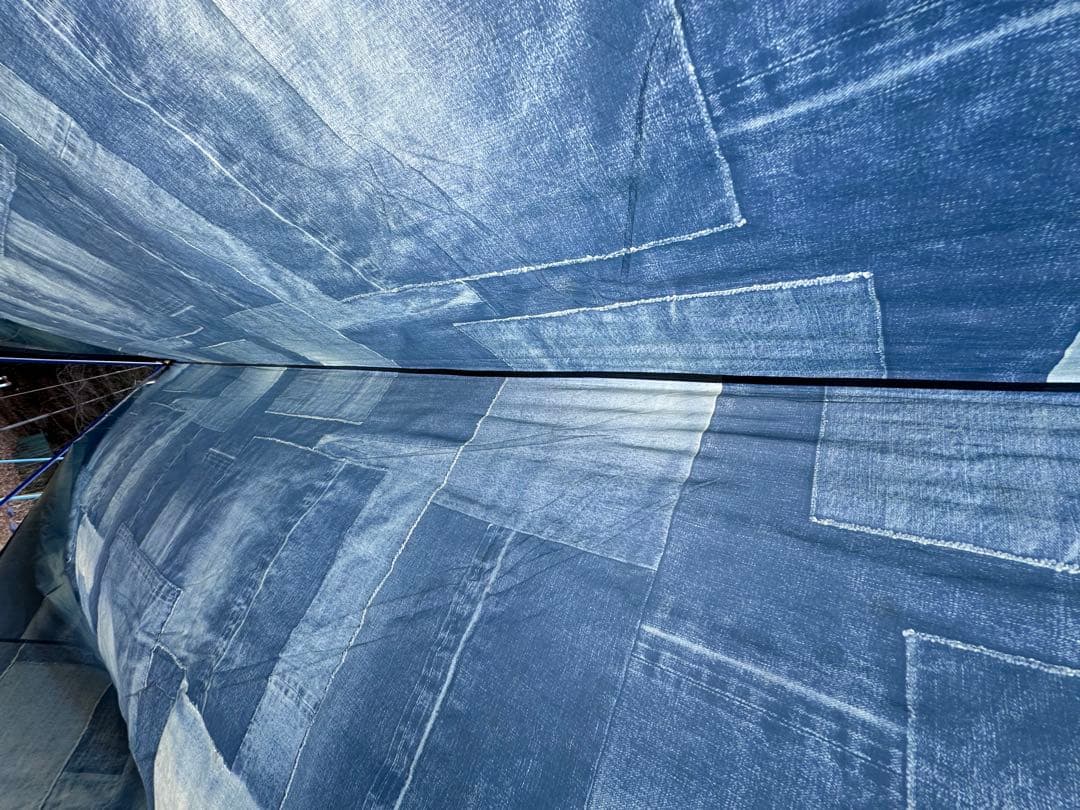 コールマン　XPヘキサタープMDX インディゴ デニム柄