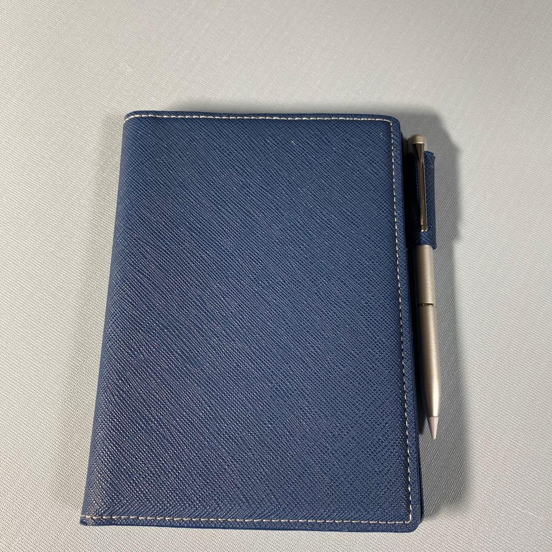 #シャープ電子ノート#SHARP WG−PN1 ブラック系 #表カバー ネイビー