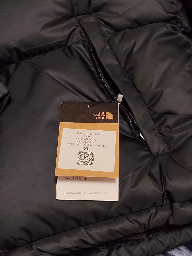 THE NORTH FAC E BLACKダウンJacket, XL