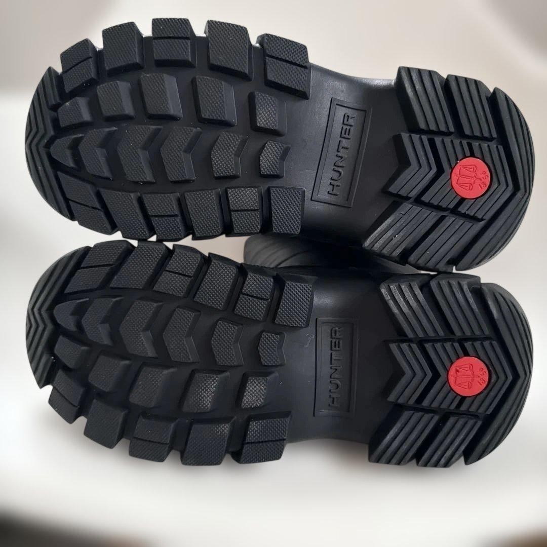 HUNTER スノーブーツ ロングブーツ イントレピッド ブラック