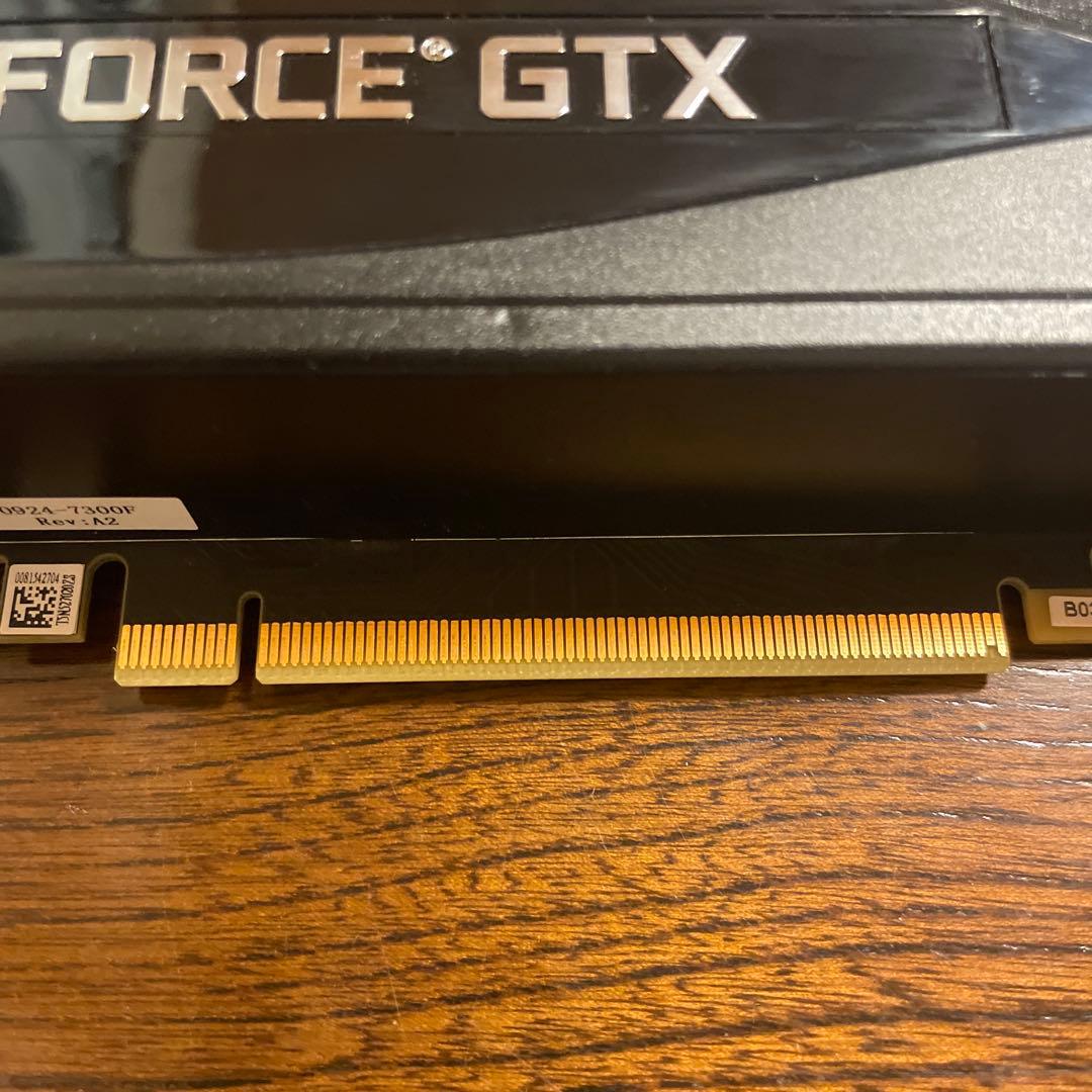 NVIDIA GTX 1660 super GDDR5 6GB　動作確認済み