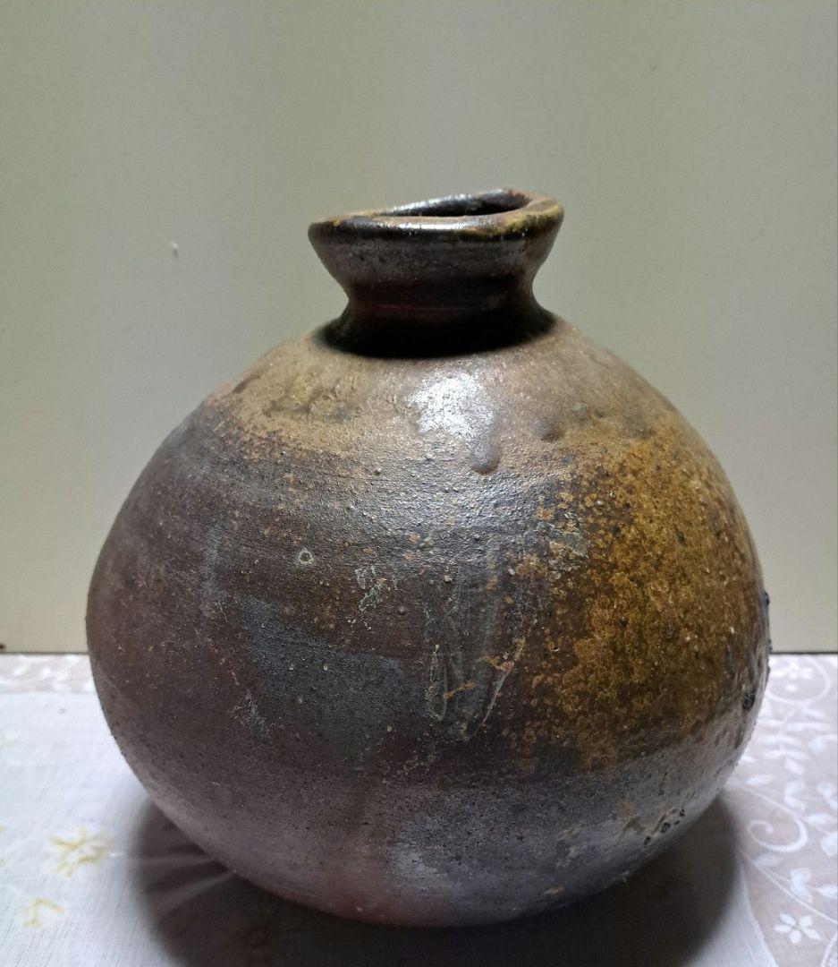 備前焼　壺　花入れ　古美術　骨董品