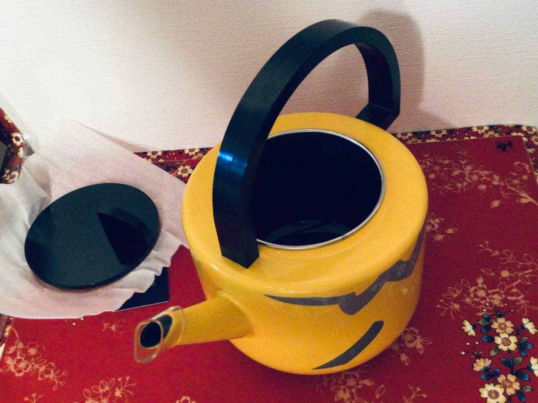 昭和レトロ デッドストック 江尻ホーロー サンコーウェアー 琺瑯 ケトル