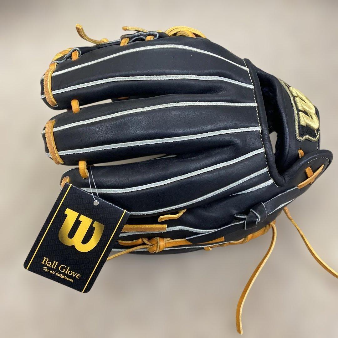 Wilson ジュニア軟式グローブ 黒/タン　新品