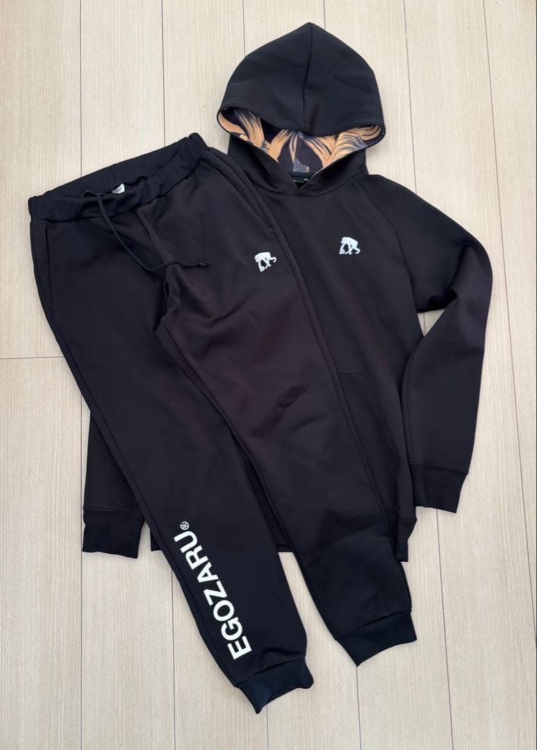 エゴザル　フード付きスウェットセット