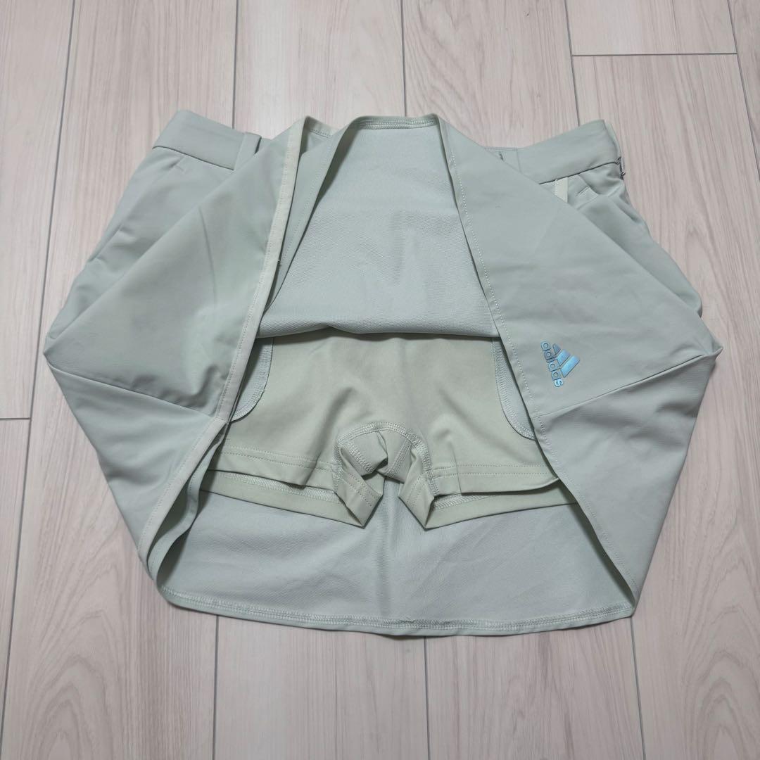 アディダス レディース ゴルフ セットアップ 長袖 セーター 巻きスカート 新品