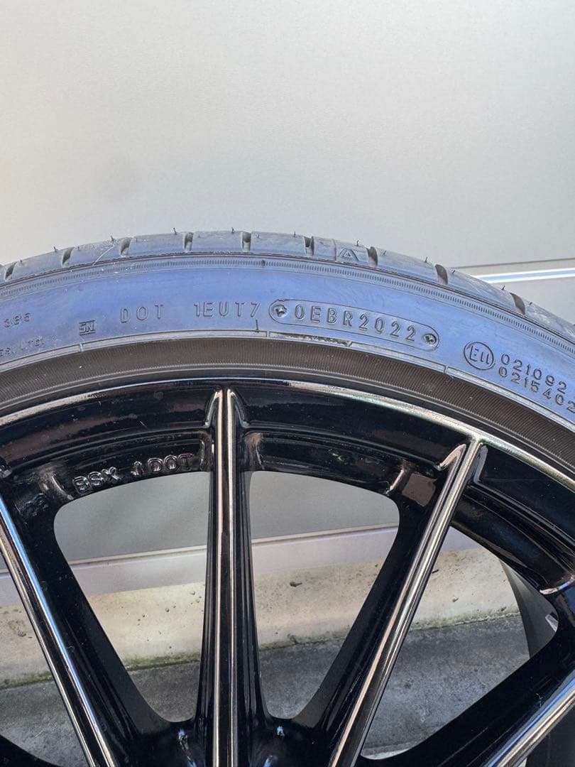 GRヤリス RZ 純正ホイールタイヤセット 18インチ エンケイ製