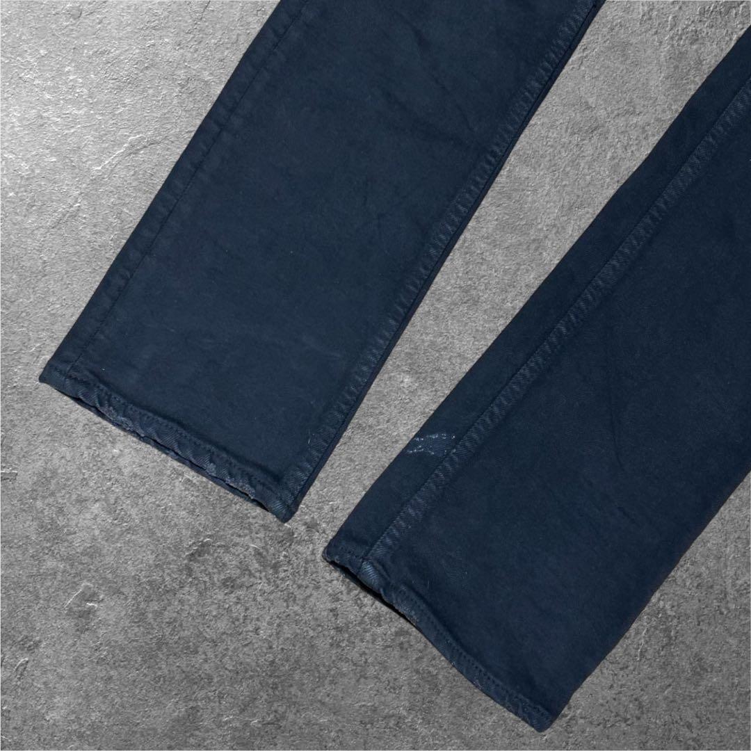 ダメージ加工 ISAMUKATAYAMA BACKLASH スキニーデニム 黒