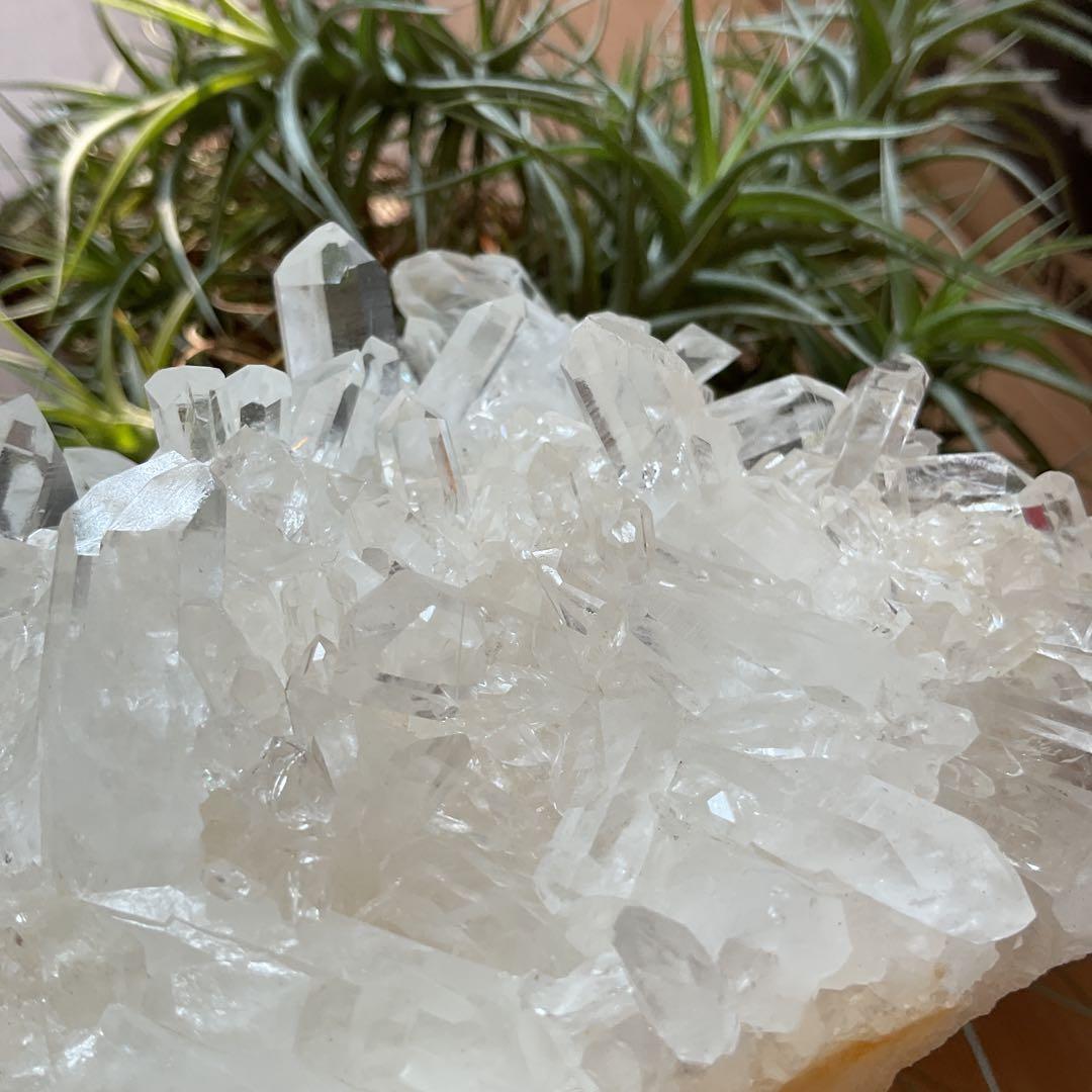 ミナスジェライス州 トマスゴンサガ産 水晶 クラスター スーパーエクセレント