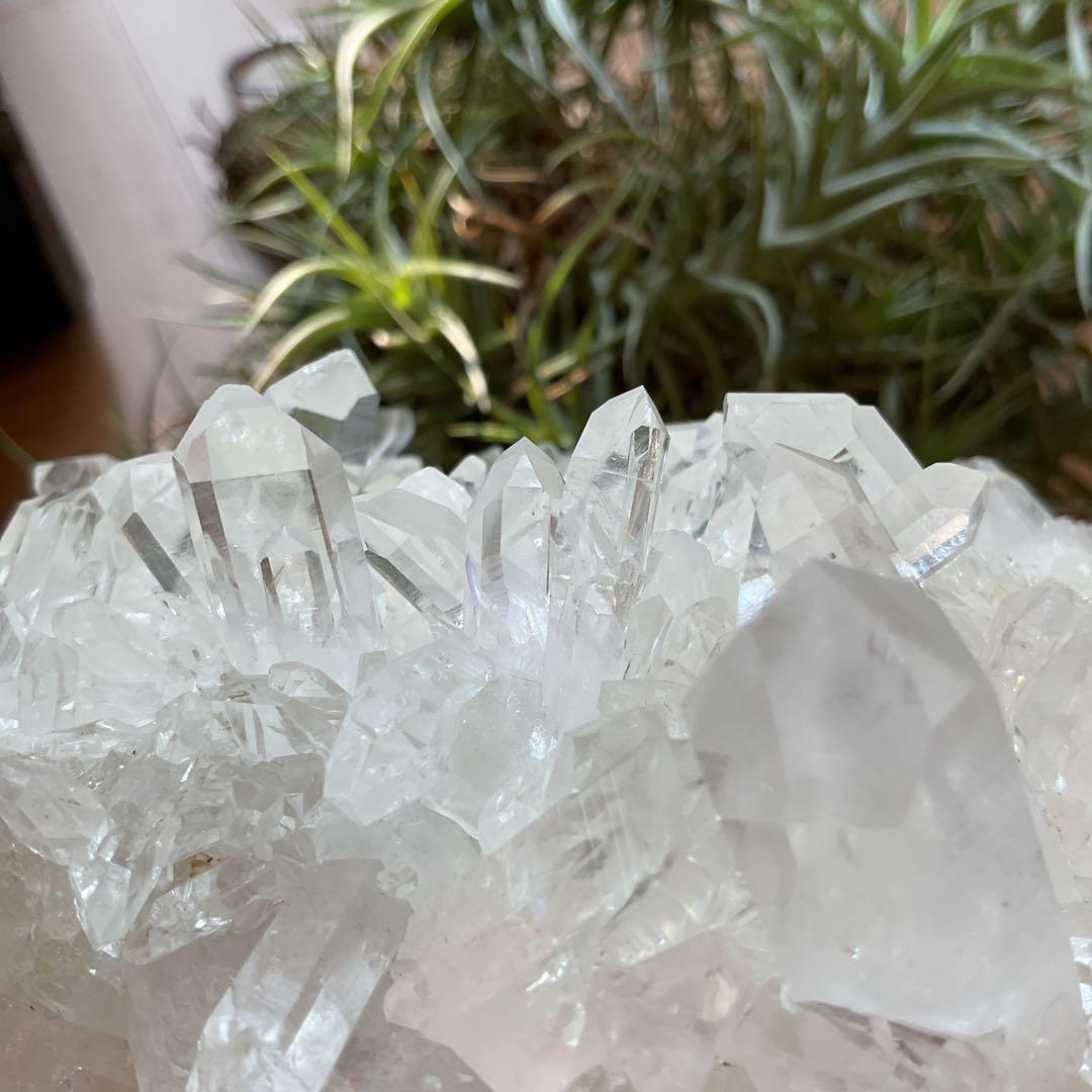 ミナスジェライス州 トマスゴンサガ産 水晶 クラスター スーパーエクセレント