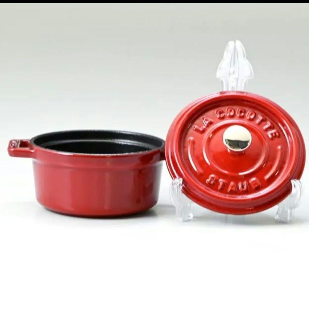 staub ストウブ ミニ ピコ ココット ラウンド チェリー 10cm