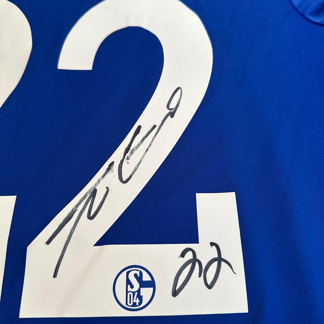 FC Schalke 04 内田篤人　直筆サイン入りユニフォーム