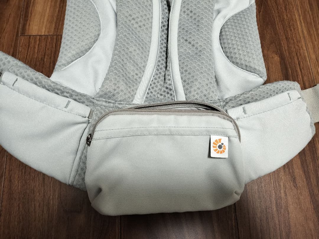 【正規品】エルゴベビー　オムニブリーズ　パールグレー　抱っこ紐【検品印あり】