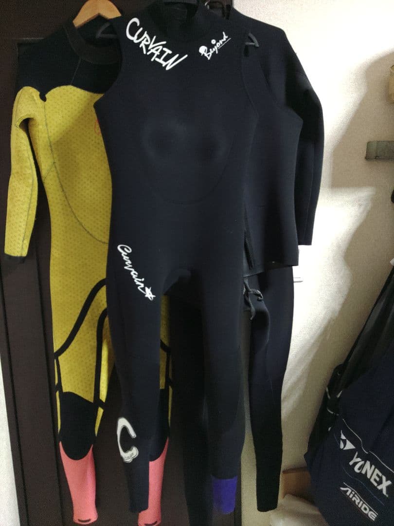 サーフィン　Beyondロングジョンウェットスーツ　サイズL～XL位　all３㎜