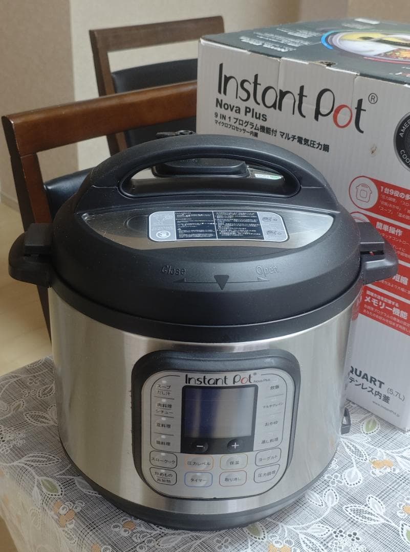 Instant Pot 9-in-1 6.0L マルチ電気圧力鍋