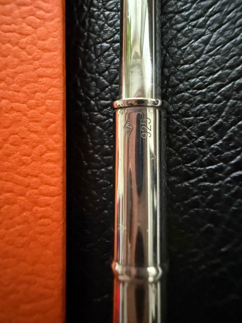 美品☆ケース付　エルメス HERMES スターリングシルバー925 ボールペン