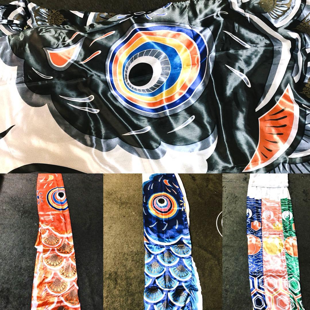 鯉のぼり　龍王染　最高級　木箱入り