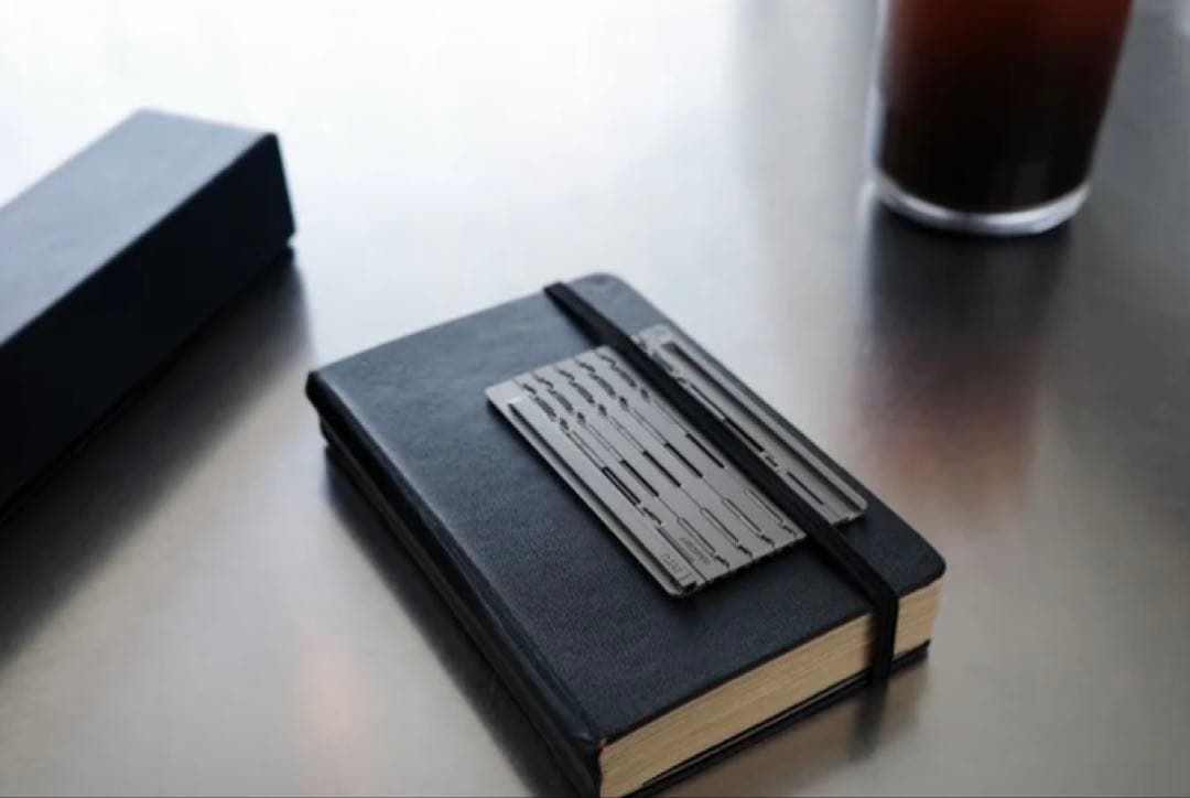 HANCEPT ZERO ハンセプトゼロ カード型変形ボールペン　ダークシルバー