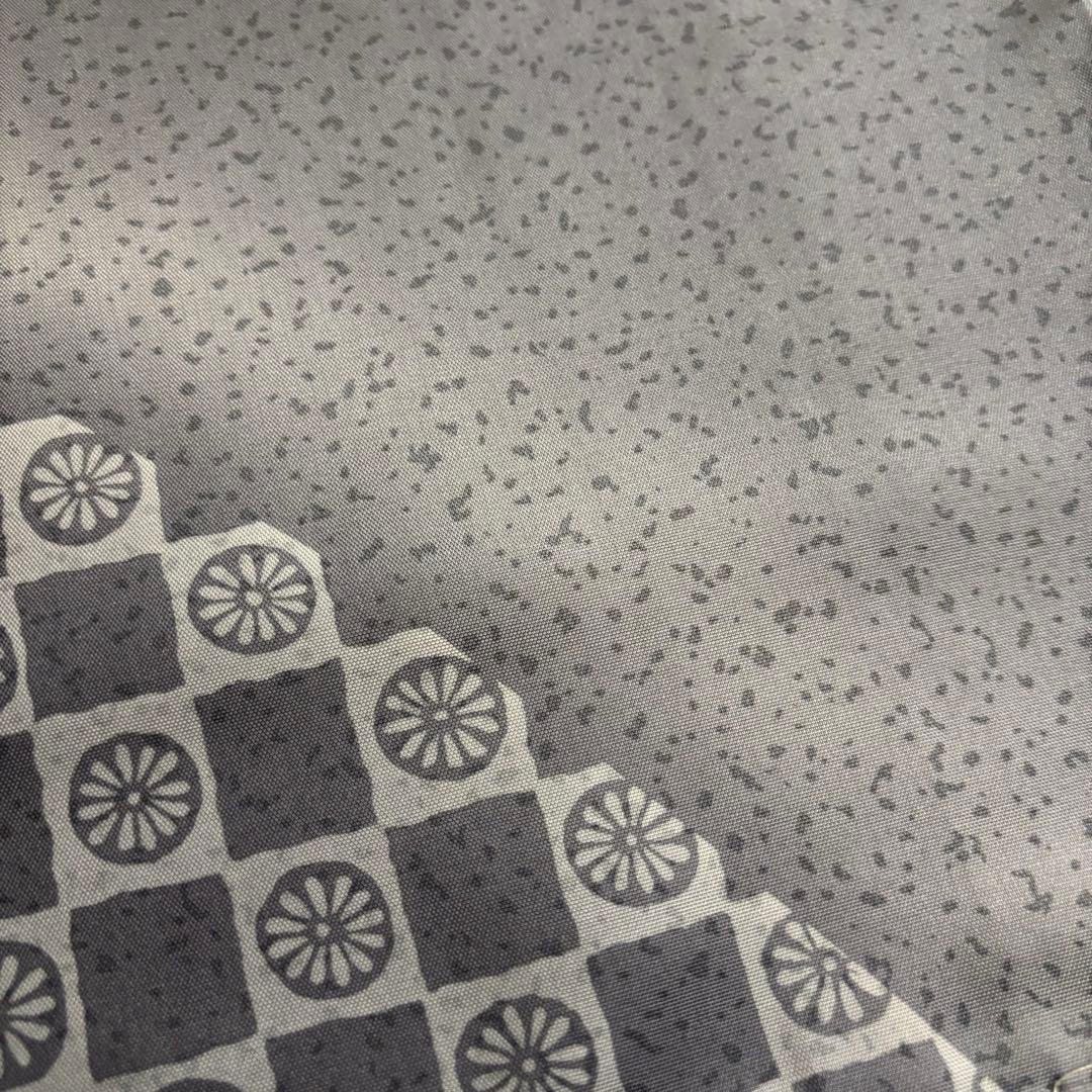 本場縞大島紬 染め大島 もり絹織物 美しい染め 証紙付き 付下げ AK-4924