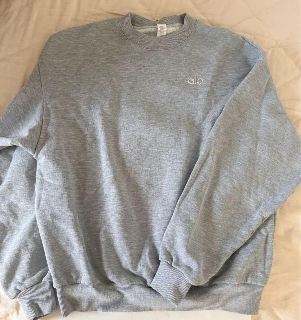 Alo アロヨガ　スウェット グレー　XS