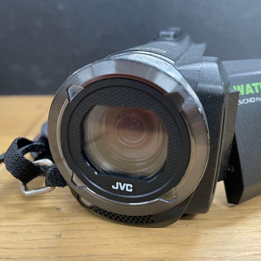 動作品 JVC Everio GZ-RX500 防水 防塵 ハンディカム