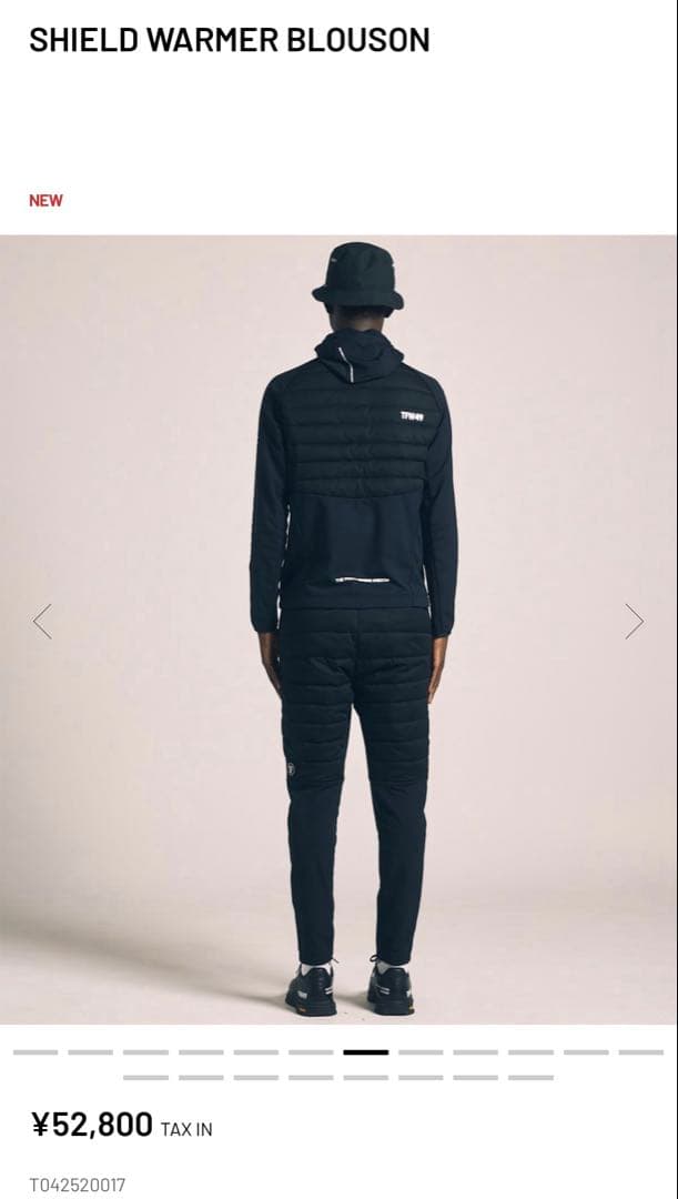 TFW49 SHIELD WARMER BLOUSON 黒　Lサイズ　サンプル品