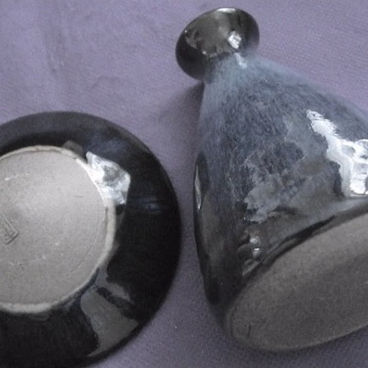 酒器 会津慶山焼 一点物 徳利 置ケ不の盃 そらぎゅう 伝統工芸/goo