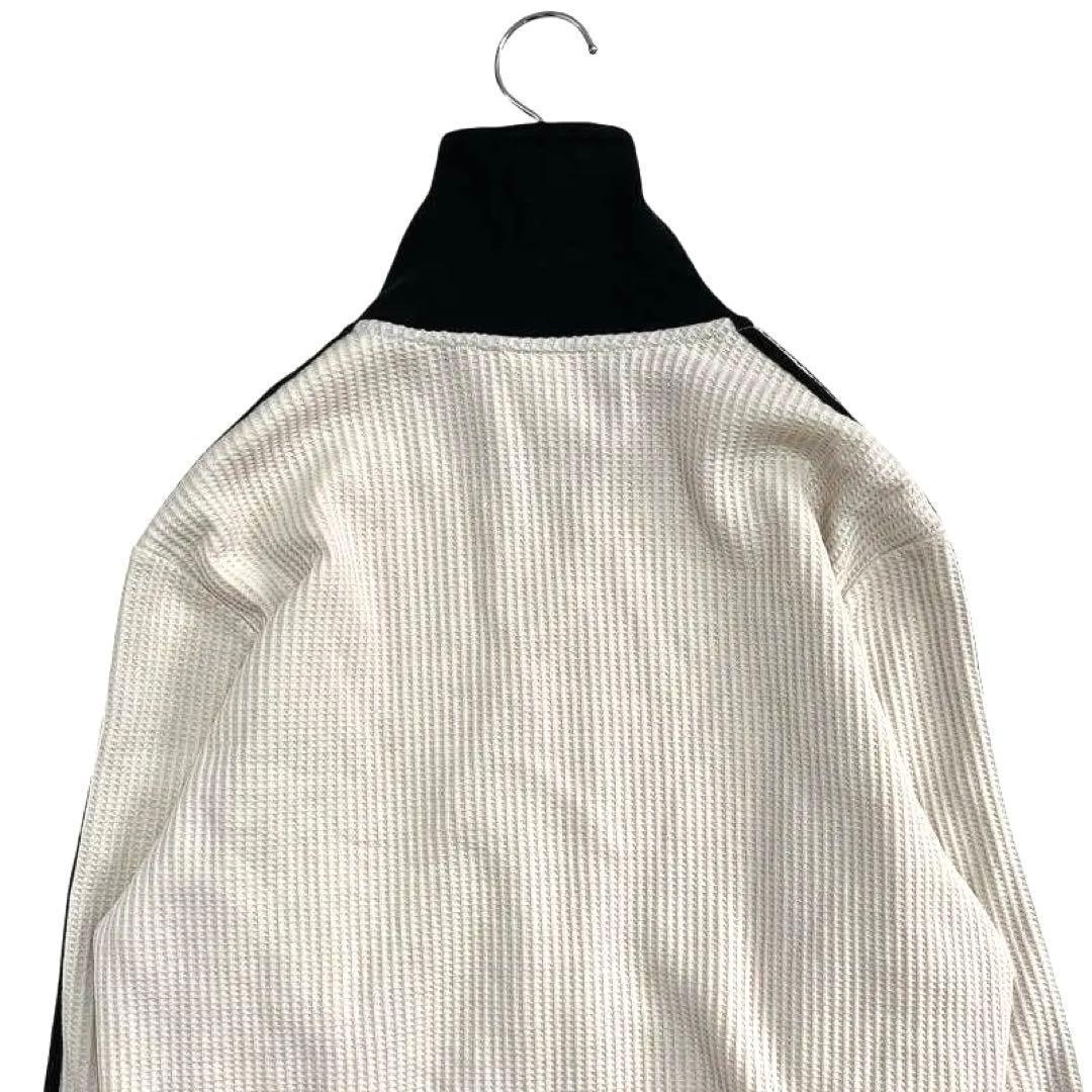 ●1272 adidas ワッフル クラシック トラックトップ ホワイト XL