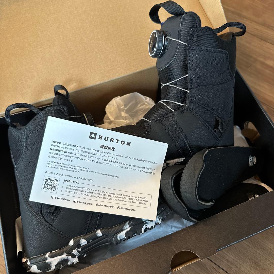 美品 バートン BURTON 17.5 GROM BOA グロム ブーツ キッズ