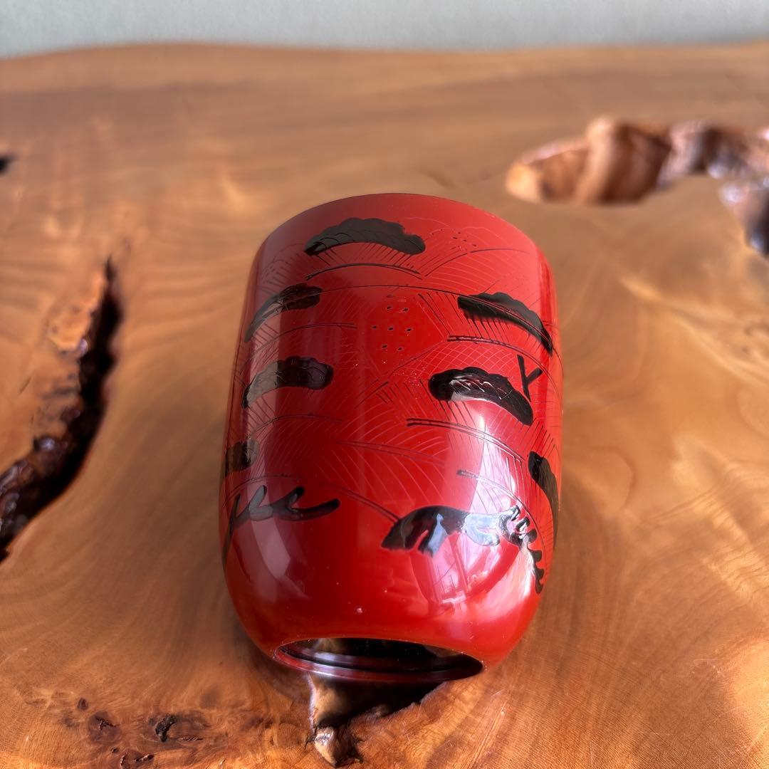 岡本陽斎 玄々斎好 あけぼの棗 茶道具 共箱