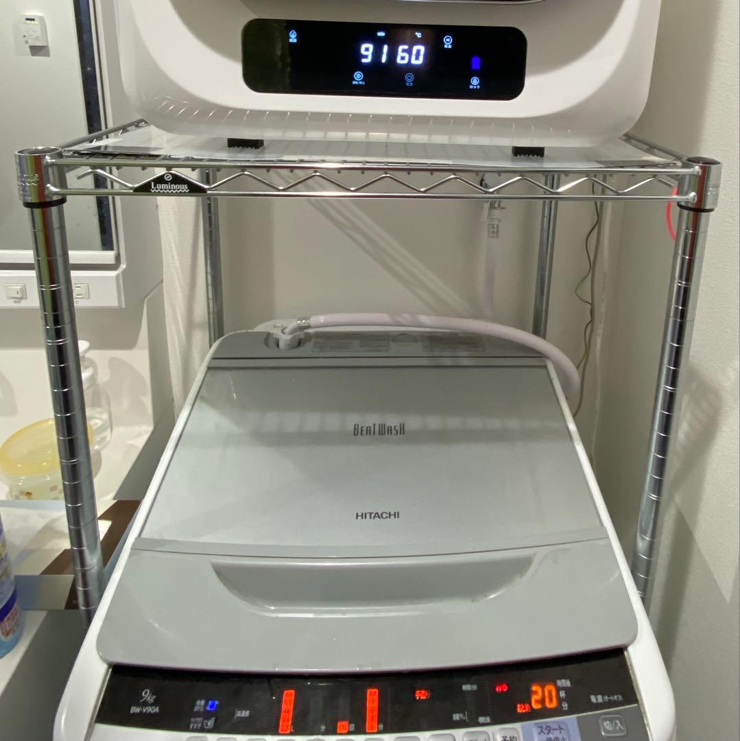 【美品】1点限り:ルミナス棚　61cm46cm136cm高さ