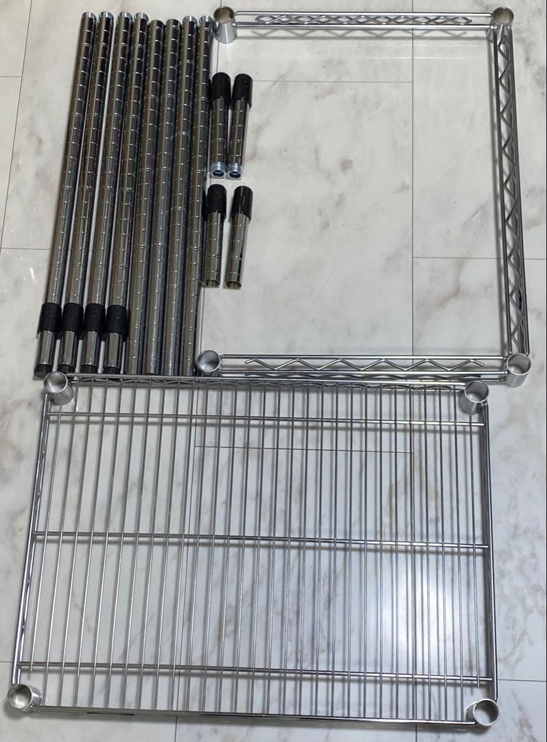 【美品】1点限り:ルミナス棚　61cm46cm136cm高さ