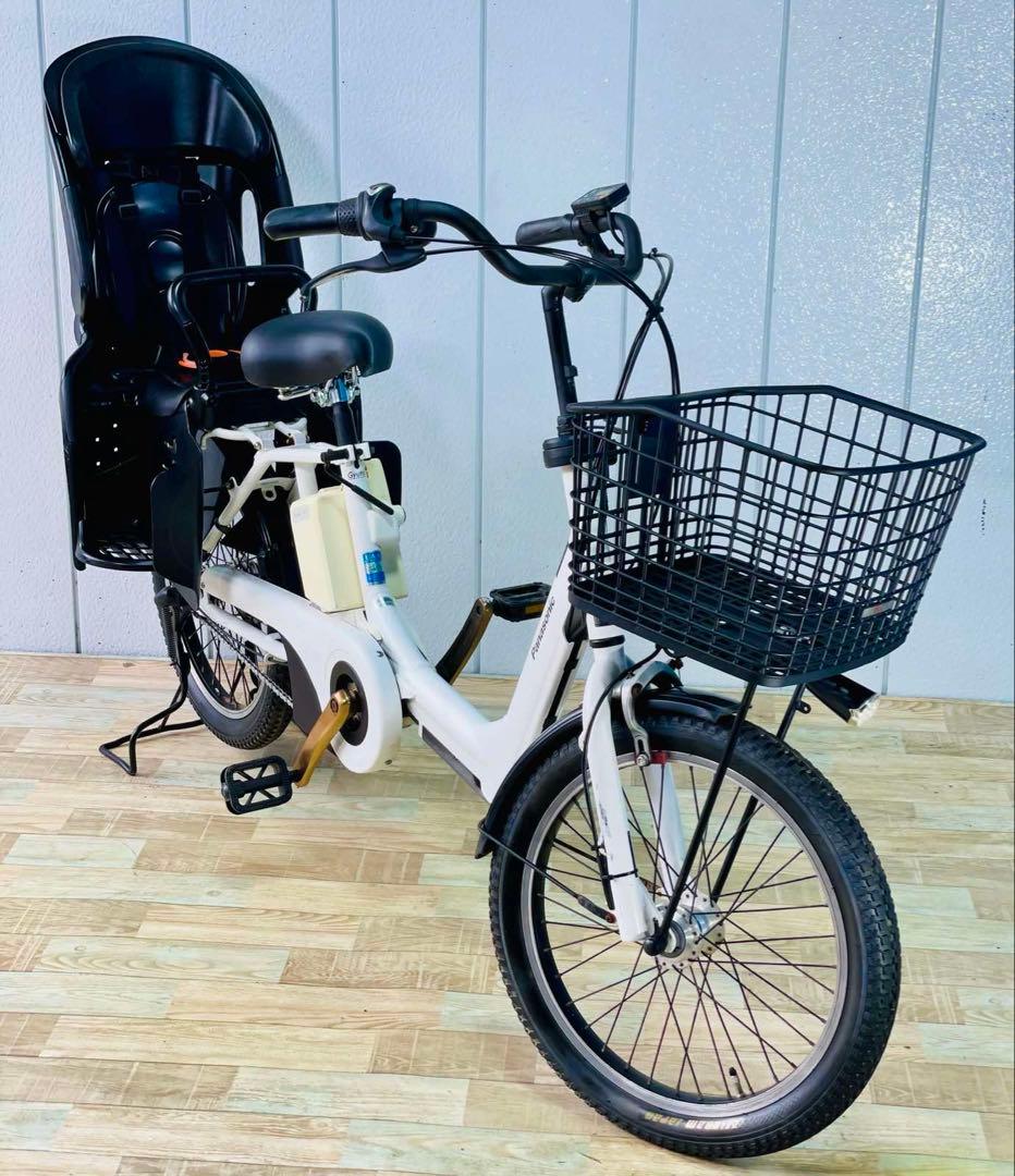 2613パナソニック16アンペア 20インチ子供乗せ電動アシスト自転車
