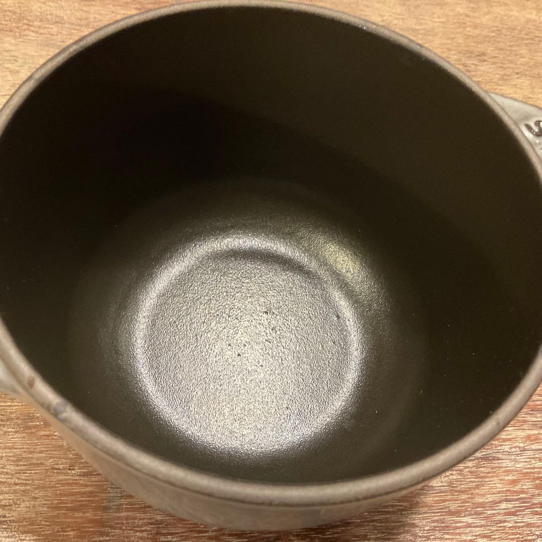 美品！ストウブ  ラ・ココット デ ゴハン de GOHAN グレー Sサイズ