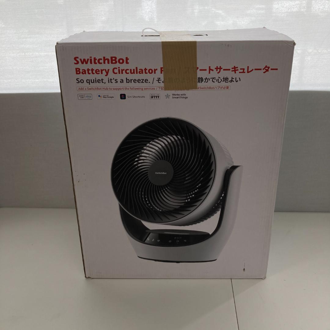 SwitchBot サーキュレーター 静音 ~30畳 DCモーター