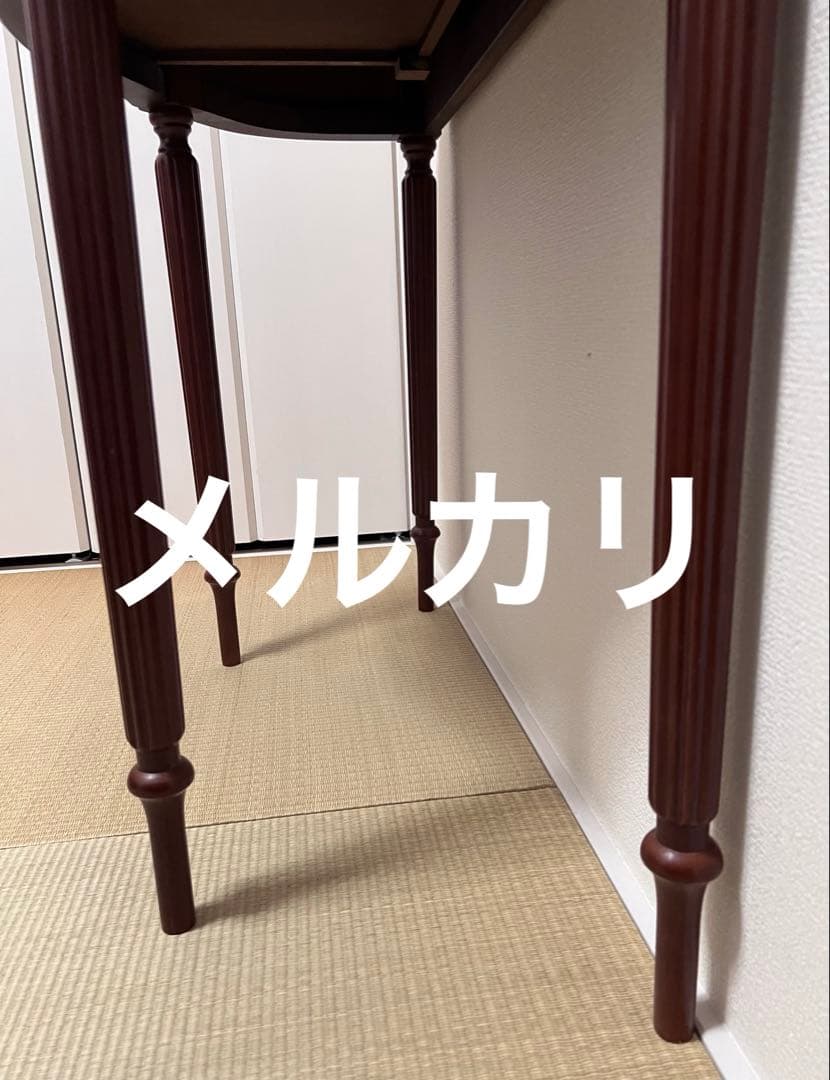 ノ*\"様 花台、サイドテーブル、カフェテーブルなど引き出し付き