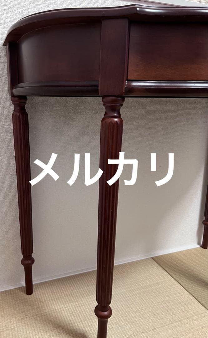 ノ*\"様 花台、サイドテーブル、カフェテーブルなど引き出し付き