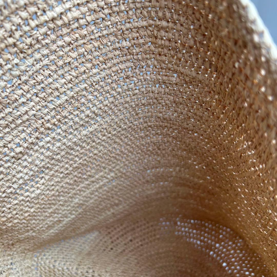 未使用級　ヘレンカミンスキー　ワンショルダーバッグ　カゴ　ラフィア　A4　肩掛け