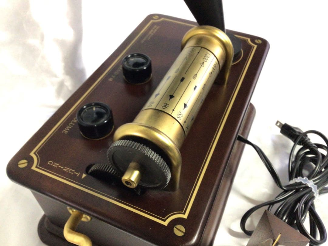 クラリオン HR-2000A 蓄音機型ラジオ 希少品 限定 アンティーク 箱付