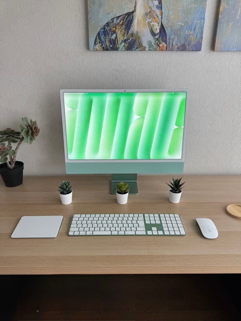 iMac 24インチ M1 16GB / 1TB グリーン