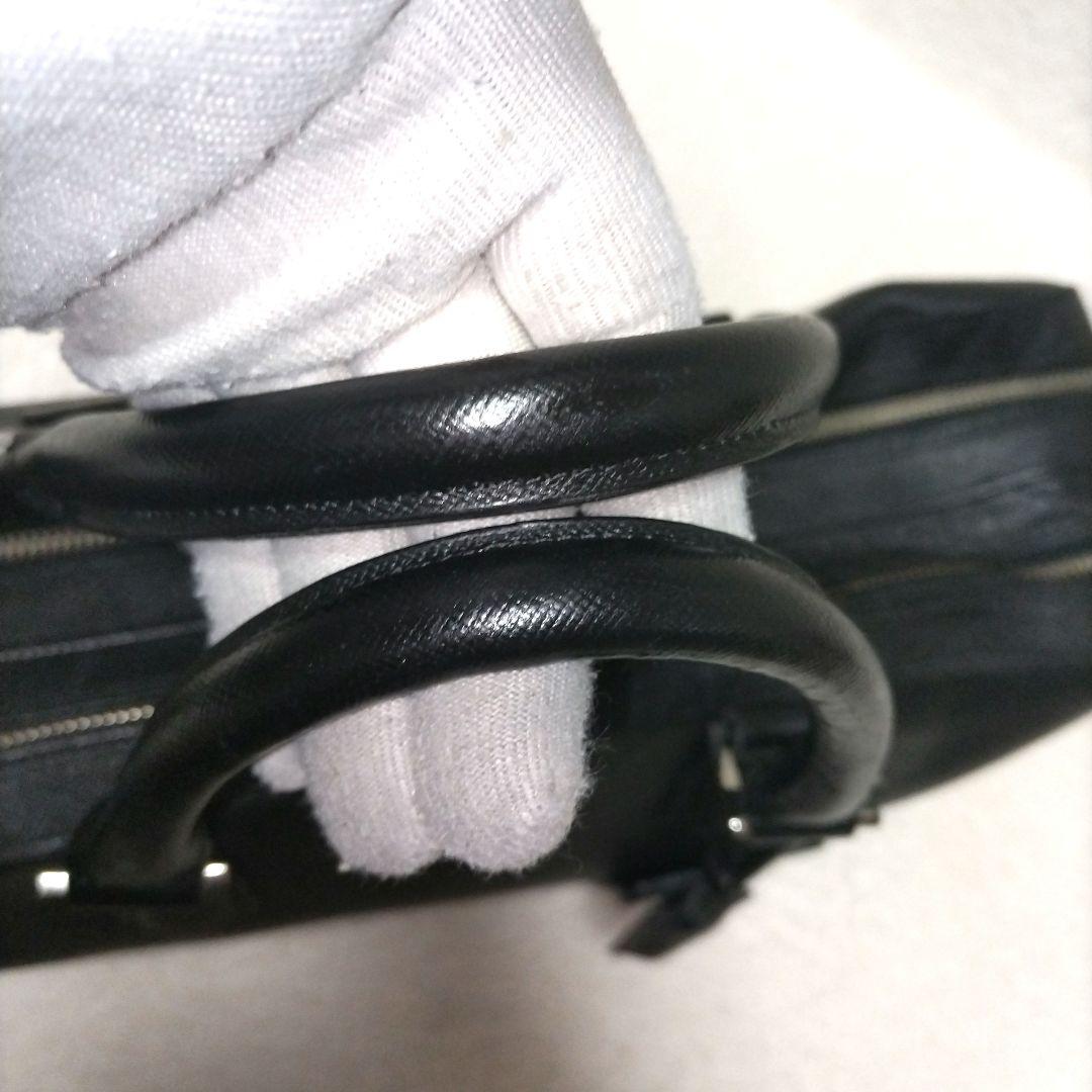 【美品】ペッレモルビダ キャピターノ 2室 サフィアーノレザー ビジネスバッグ