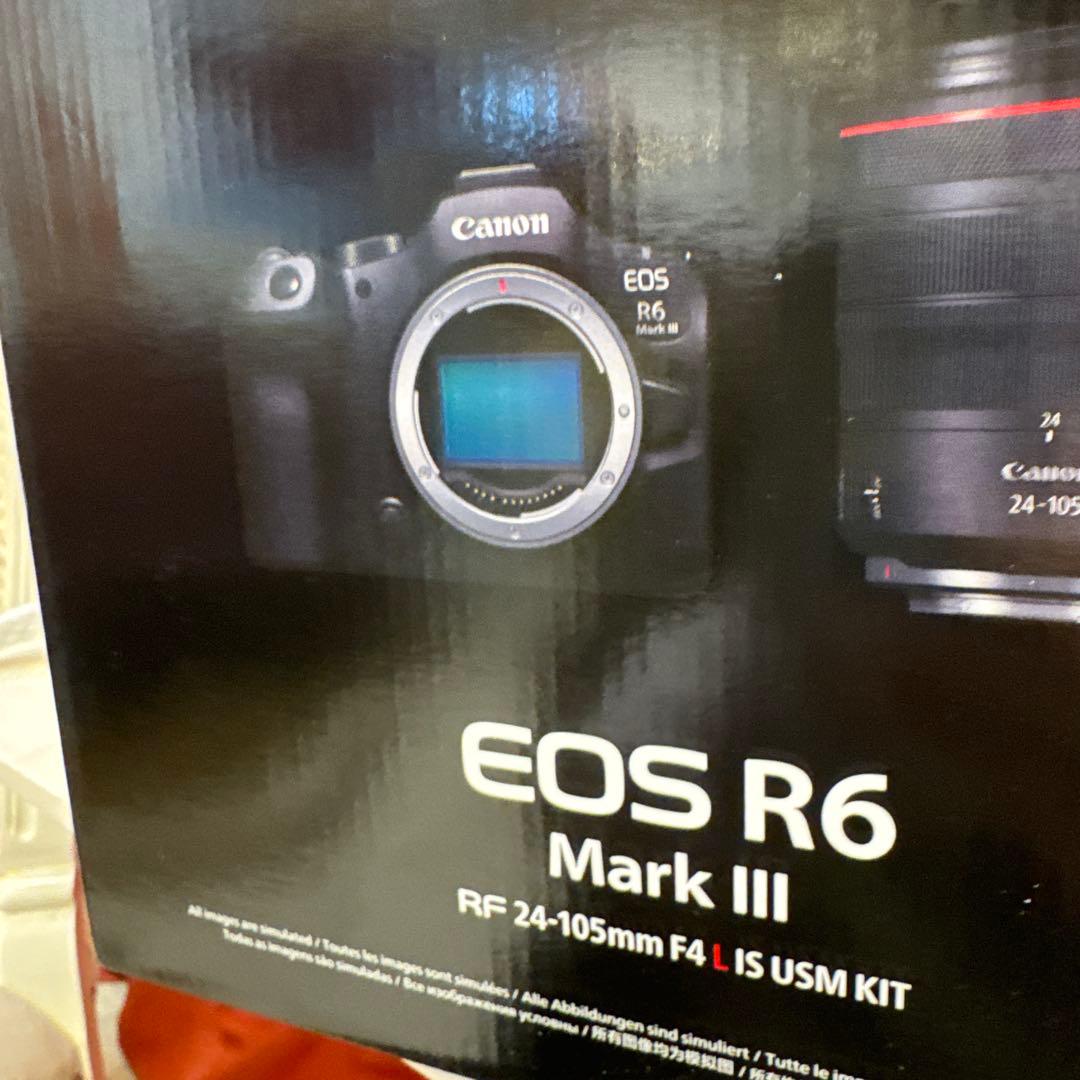 Canon EOS R6 Mark III 最新　ボディ本体未開封　付属品箱あり