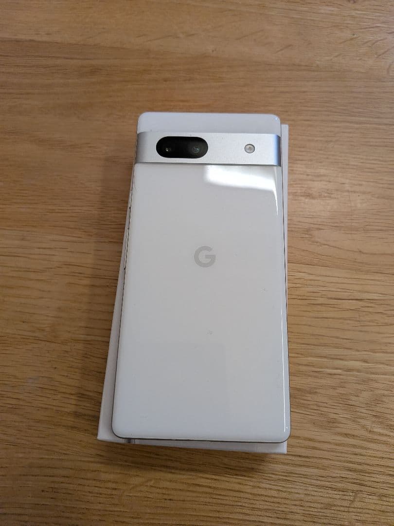 Google Pixel 7a ホワイト 本体 充電ケーブル箱付き