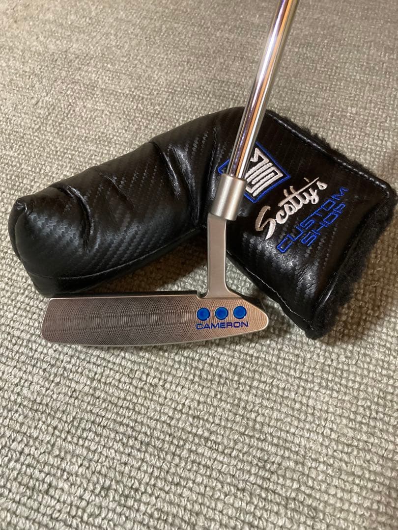 《希少美品》スコッティキャメロンスタジオセレクトニューポート2正規ブルーカスタム