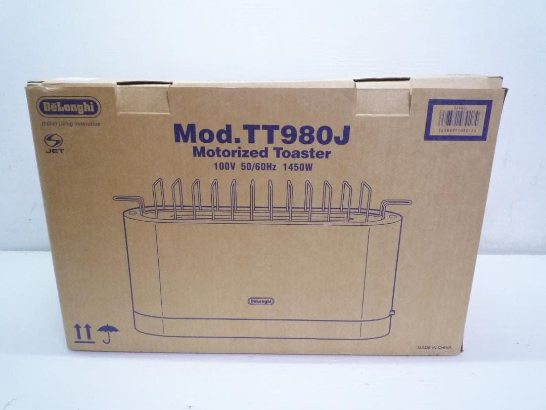 デロンギ モーターライズド トースター TT980J ポップアップトースター